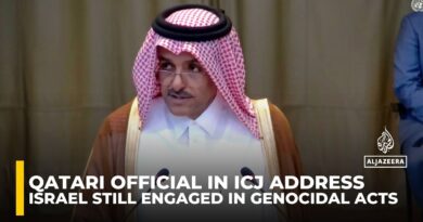 Qatar tells ICJ that Israel ‘created, perpetrated’ humanitarian catastrophe in Gaza