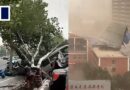 Record-breaking windstorm hits Chinese cities