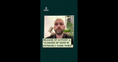 Release of activist a “glimmer of hope in extremely dark times”