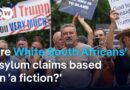 Reports that US will accept White South African ‘refugees’ prompts concern in South Africa | DW News