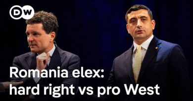 Romanians face choice between East and West in divisive presidential election | DW News