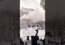 Roof of Historic Tower in China Partially Collapses