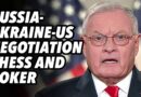 Russia-Ukraine-US negotiation chess and poker