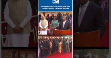 #Shorts | Angolan President Joao Manuel Goncalves Lourenco Receives Ceremonial Welcome | PM Modi