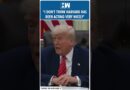 #Shorts | Donald Trump On The Issue Of Foreign Students | Harvard | US | DOGE | Elon Musk | America