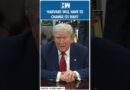 #Shorts | Donald Trump Says ‘Harvard Will Have to Change Its Ways’ | US | America | White House