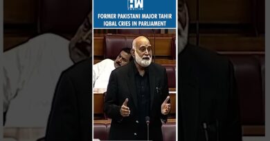 #Shorts | Former Pakistani Major Tahir Iqbal cries in Parliament | Pakistan National Assembly