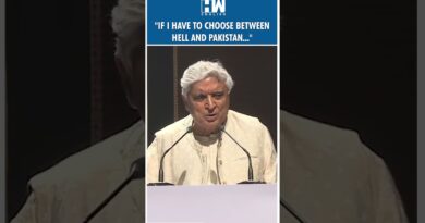 #Shorts | “If I Have To Choose Between Hell And Pakistan…”: Javed Akhtar | Sanjay Raut Book Launch
