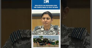 #Shorts | India Refutes Pak Propaganda Using Time-Stamped Images of Intact Air Bases