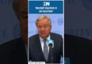#Shorts | ‘Military Solution Is No Solution’: Antonio Guterres | Pahalgam | India Pakistan | UN Meet