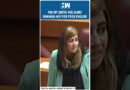 #Shorts | Pak MP Zartaj Gul Slams Khawaja Asif for Poor English | India | Pakistan National Assembly
