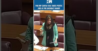 #Shorts | Pak MP Zartaj Gul Takes Poetic Jibe at PM Shehbaz Sharif | Pakistan National Assembly