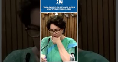#Shorts | Priyanka Gandhi holds a meeting with Southern Railway officials | Congress Kerala Wayanad