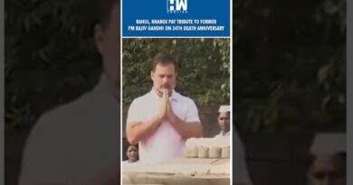 #Shorts | Rahul, Kharge pay tribute to former PM Rajiv Gandhi on 34th death anniversary | Congress