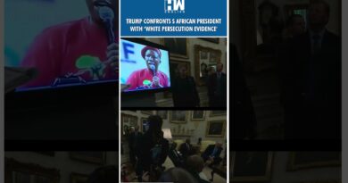 #Shorts | Trump confronts S African President with ‘white persecution evidence’ | US America| Africa