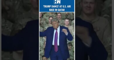 #Shorts | ‘Trump Dance’ At U.S. Air Base In Qatar | America | Middle East | Doha | Saudi Arabia