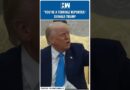 #Shorts | Trump Lashes Out At NBC Reporter Over Qatari Jet Question | US America