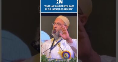 #Shorts | “Waqf Law has not been made in the interest of Muslims” | Waqf Amendment Bill | Owaisi