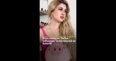 Slain Mexican TikTok influencer remembered at funeral | #ajshorts