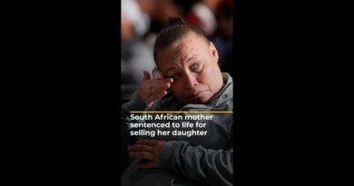South African mother sentenced to life for selling her daughter | AJ #shorts