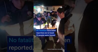 Stage collapses during  school celebration | DW News