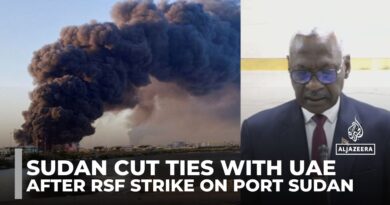 Sudan severs ties with UAE after RSF drone strikes on Port Sudan