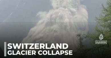 Swiss village flattened after glacier collapse triggers deadly rockslide