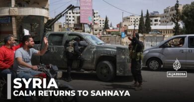 Syrian forces reclaim control in Sahnaya after deadly clashes with armed groups near Damascus