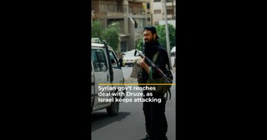 Syrian gov’t reaches deal with Druze community, as Israel steps up attacks | AJ #shorts