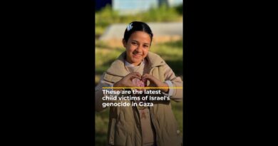 These are the latest child victims of Israel’s genocide in Gaza | AJ #shorts