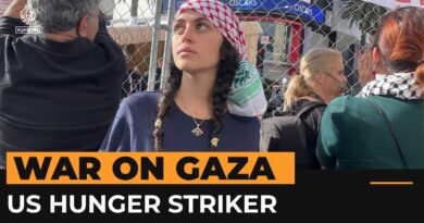 This US university student is on a hunger strike over Gaza