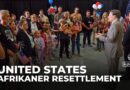 Trump administration welcomes 59 white South Africans as refugees to the US