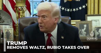 Trump ca  binet changes: Mike Waltz replaced as national security advisor