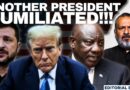 Trump Corners South African President Ramaphosa At White House | Editorial with Sujit Nair