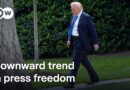 Trump defunds US public broadcasters PBS and NPR amid ‘alarming detoriation’ of press freedom