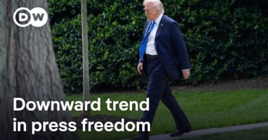 Trump defunds US public broadcasters PBS and NPR amid ‘alarming detoriation’ of press freedom