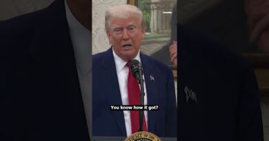 Trump denies he’s ‘chickening out’ on tariffs