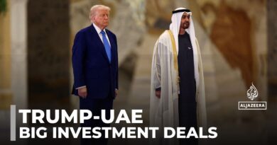 Trump in the UAE on final leg of Middle East tour, seeks investment deals