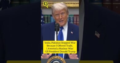 Trump: ‘India Pakistan Stopped War Because I Offered Trade’ | The Quint