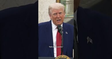 Trump Lashes Out at ‘TACO’ Question