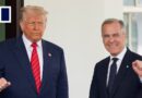 Trump meets new Canadian PM, who tells him Canada is not for sale
