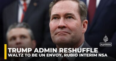 Trump nominates Mike Waltz as UN ambassador, taps Marco Rubio as interim national security advisor
