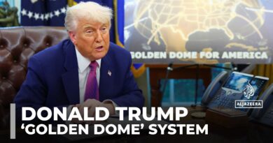 Trump says US will put weapons in space as part of ‘Golden Dome’ plan