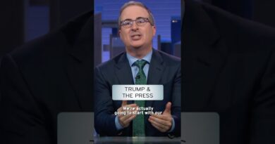 Trump & The Press #lastweektonight