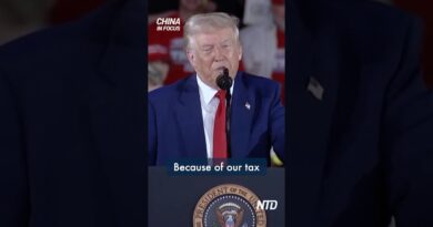 Trump Touted His Tariffs as Key to Reviving Domestic Manufacturing in His 100-Day Rally