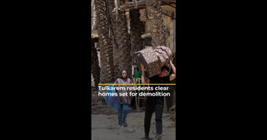 Tulkarem residents clear homes set for demolition | #ajshorts