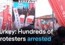 Turkish authorities clamp down on protesters at May First demonstrations in Istanbul | DW News