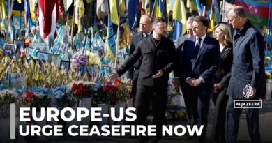 Ukraine and Europe call for 30-day ceasefire, US backs plan to halt war