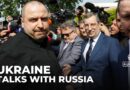Ukrainian Defence Minister Rustem Umerov delivers remarks