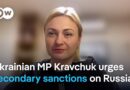 Ukrainian MP Yevheniia Kravchuk tells DW what the US could do to pressure Russia to a ceasefire